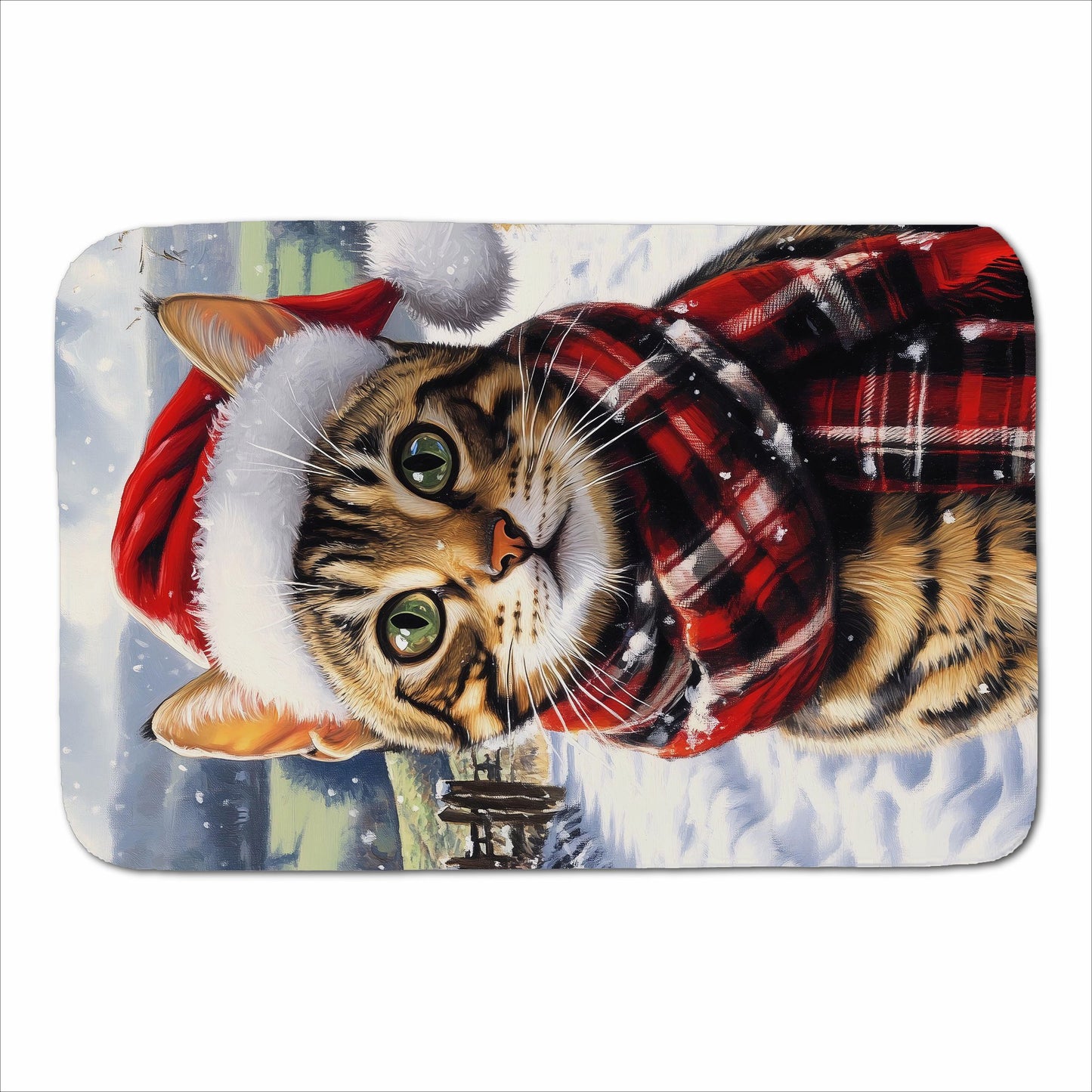 Christmas Bengal Sherpa Blanket