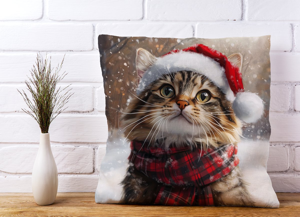 Christmas Ragamuffin Cushion