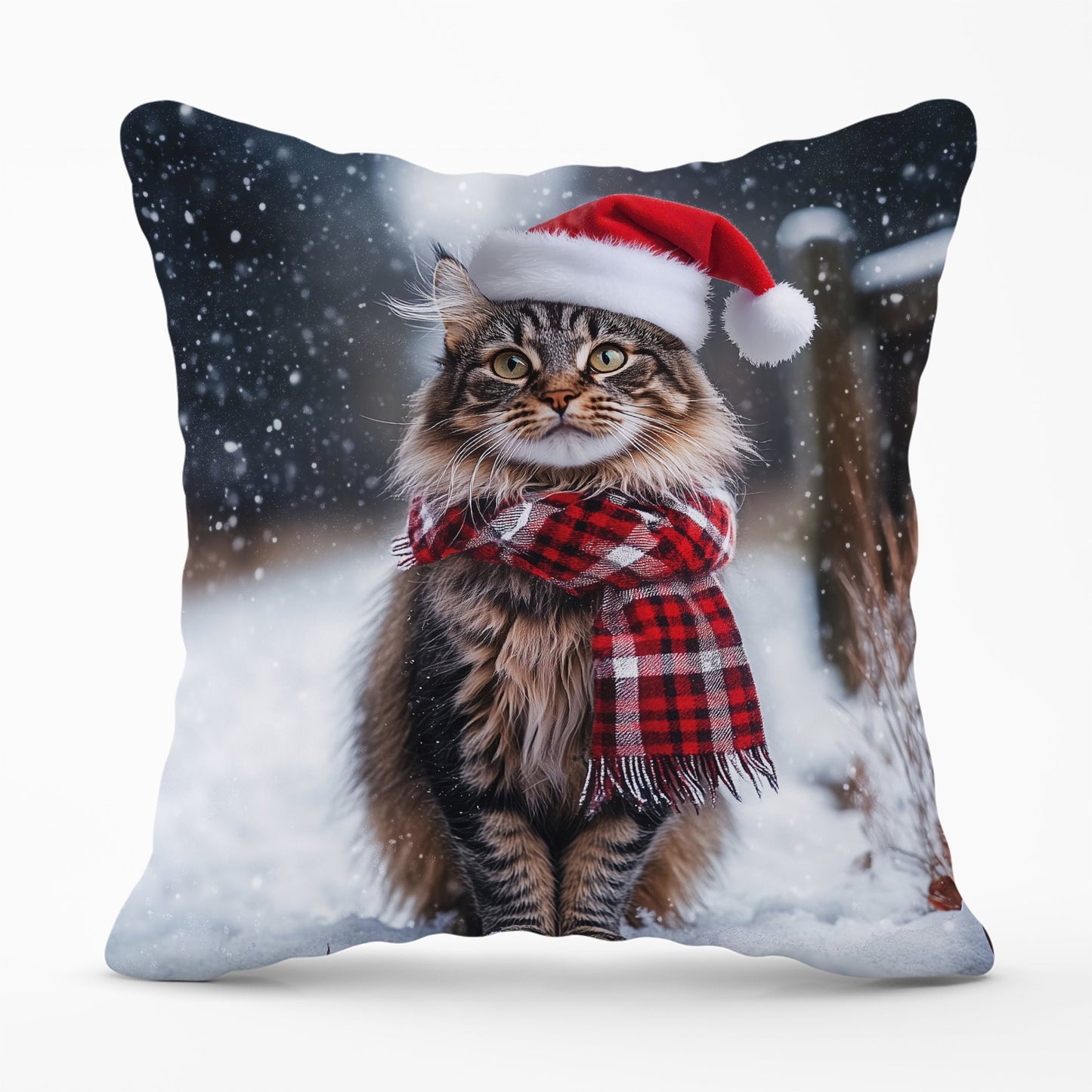 Christmas Siberian Cushion
