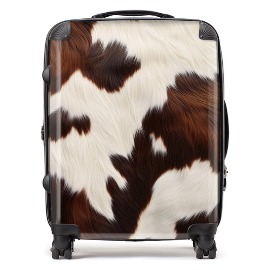Cow Hide Print Design Suitcase