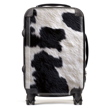 Black And White Cow Hide Suitcase