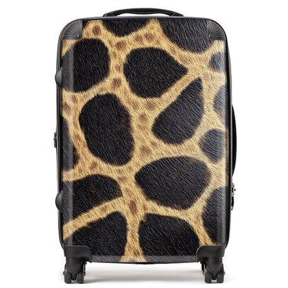 Giraffe Fur Print Suitcase