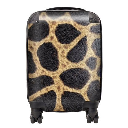 Giraffe Fur Print Suitcase