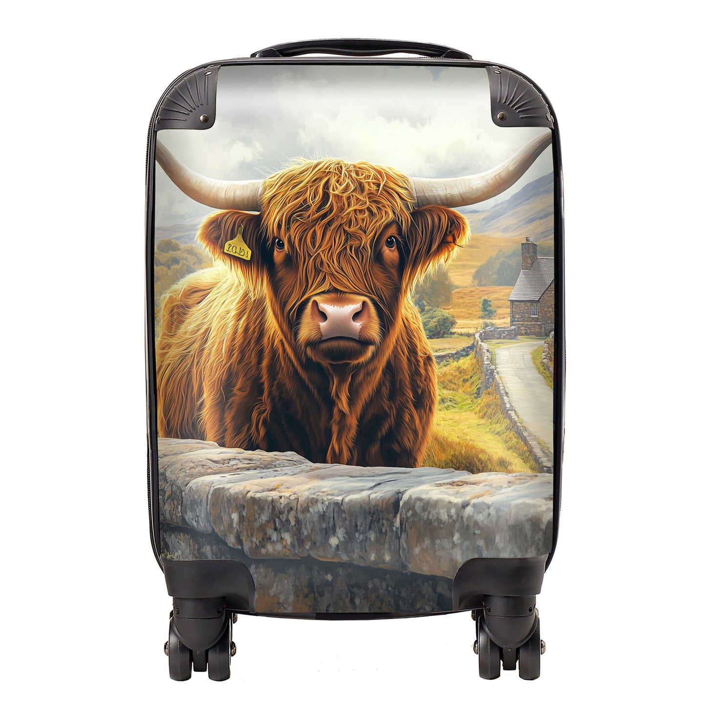 Scottish Highland Cow Suitcase
