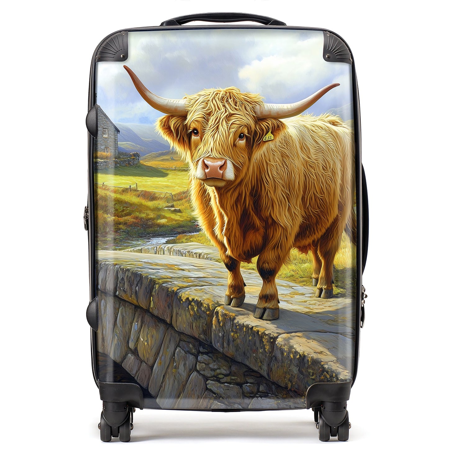 Highland Cow Suitcase