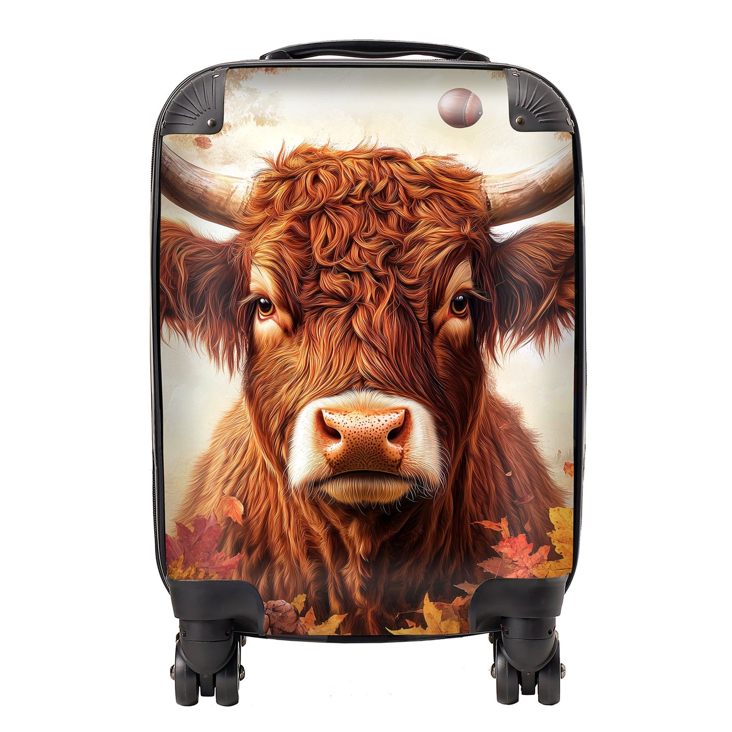 Autumn Highland Cow Suitcase