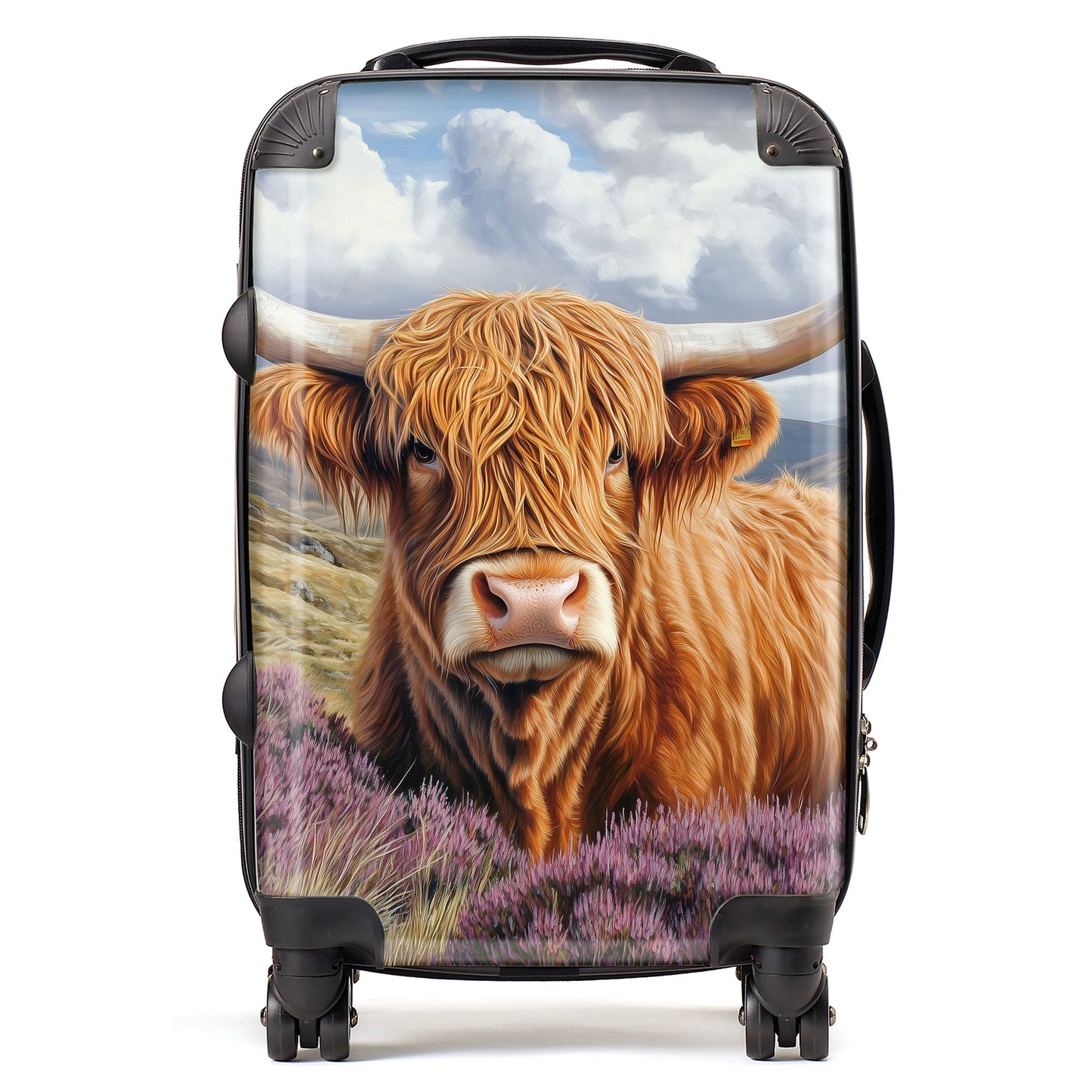 A Beautiful Highland Cow Suitcase