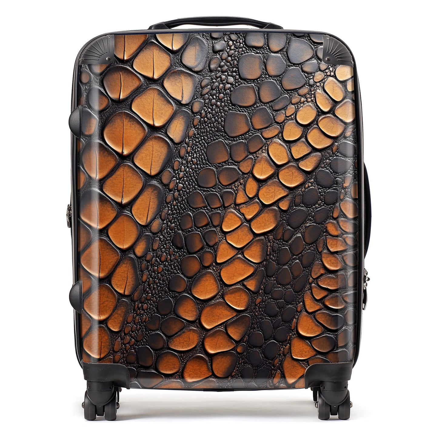 Snakeskin Print Suitcase