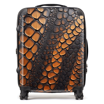 Snakeskin Print Suitcase