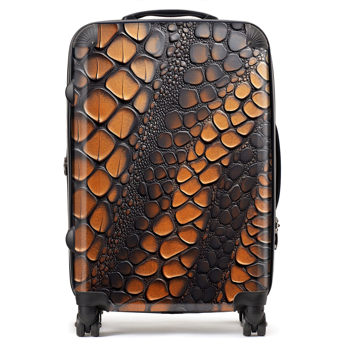 Snakeskin Print Suitcase