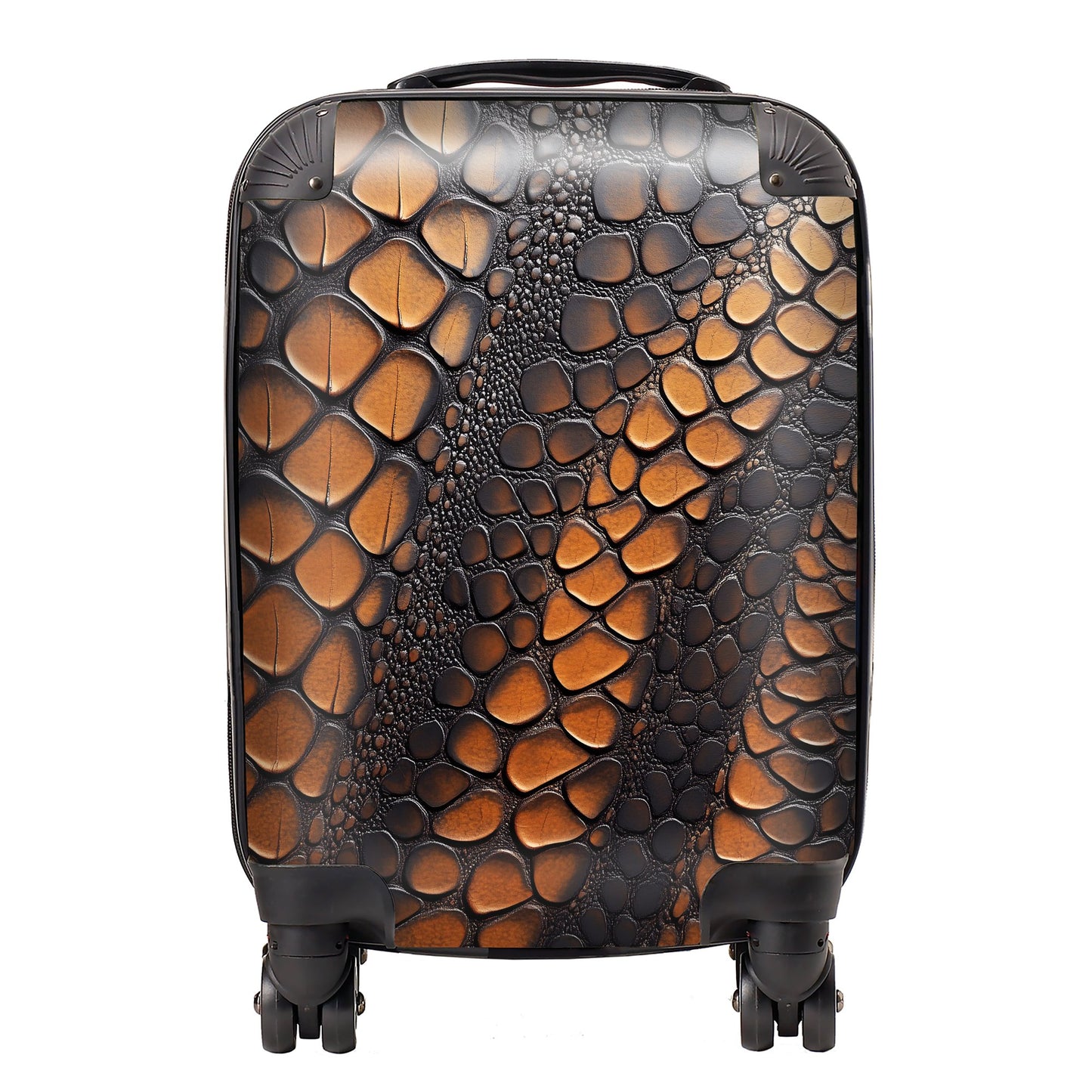 Snakeskin Print Suitcase