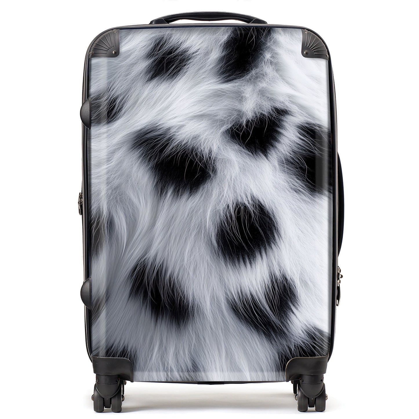 Snow Leopard Fur Print Suitcase