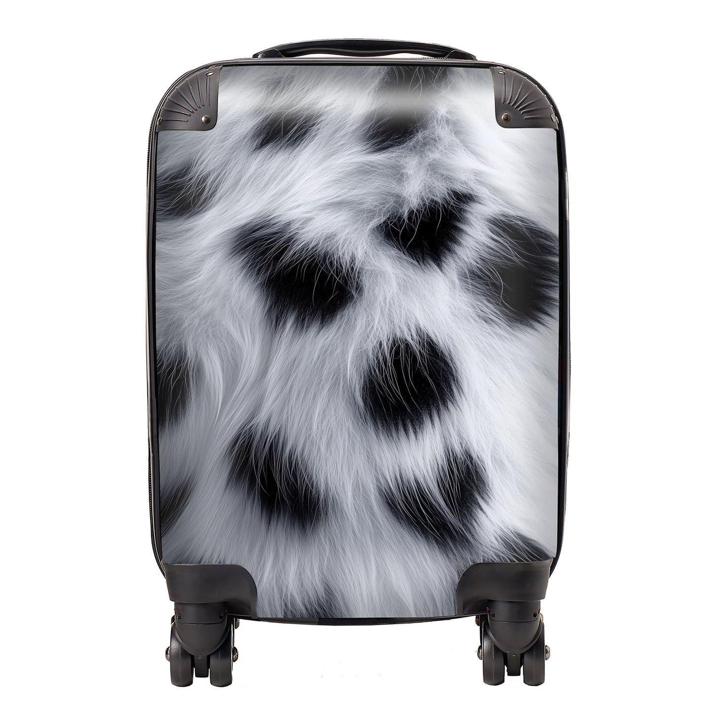 Snow Leopard Fur Print Suitcase