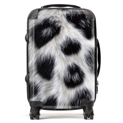 Snow Leopard Fur Print Design Suitcase
