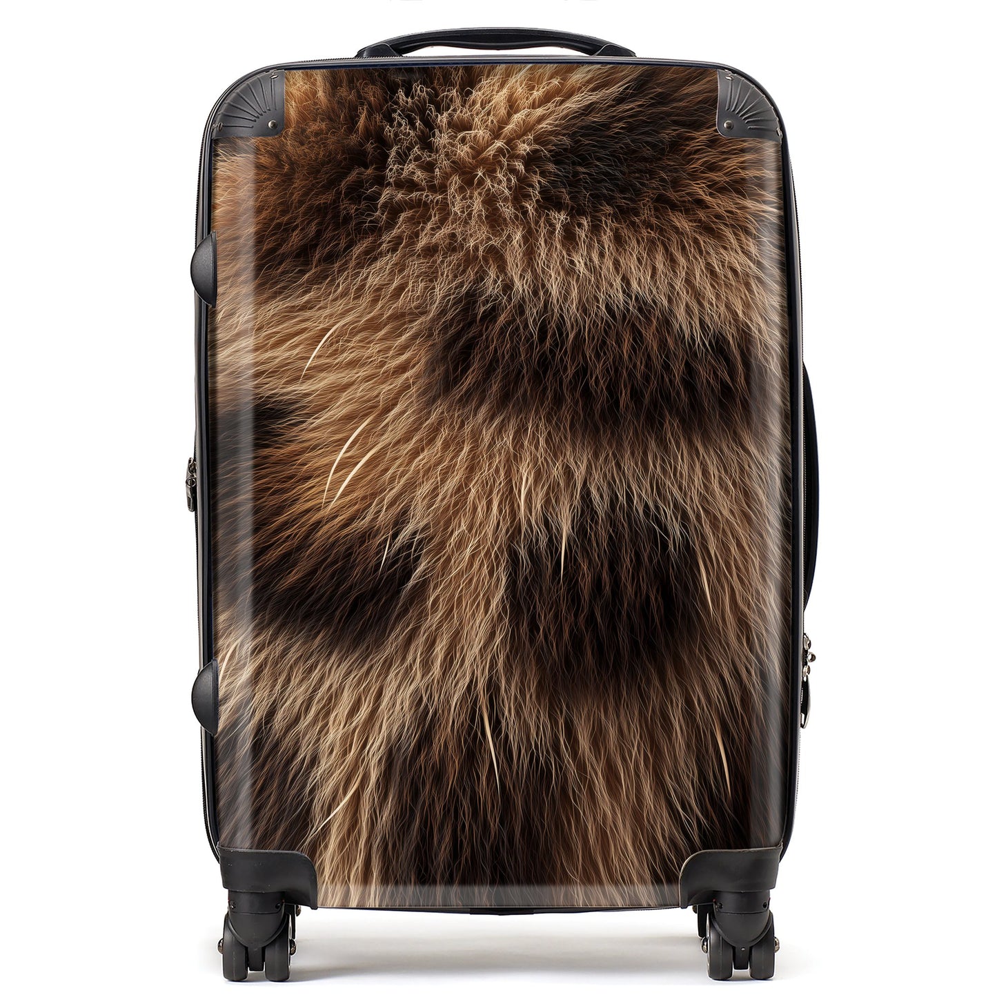 Tabby Fur Print Suitcase