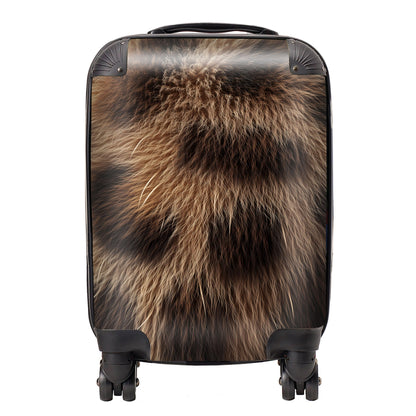 Tabby Fur Print Suitcase