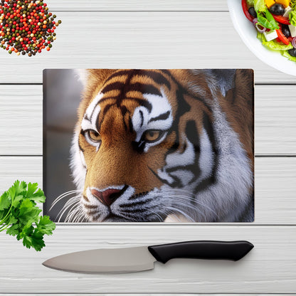 Tiger Face Chopping Board