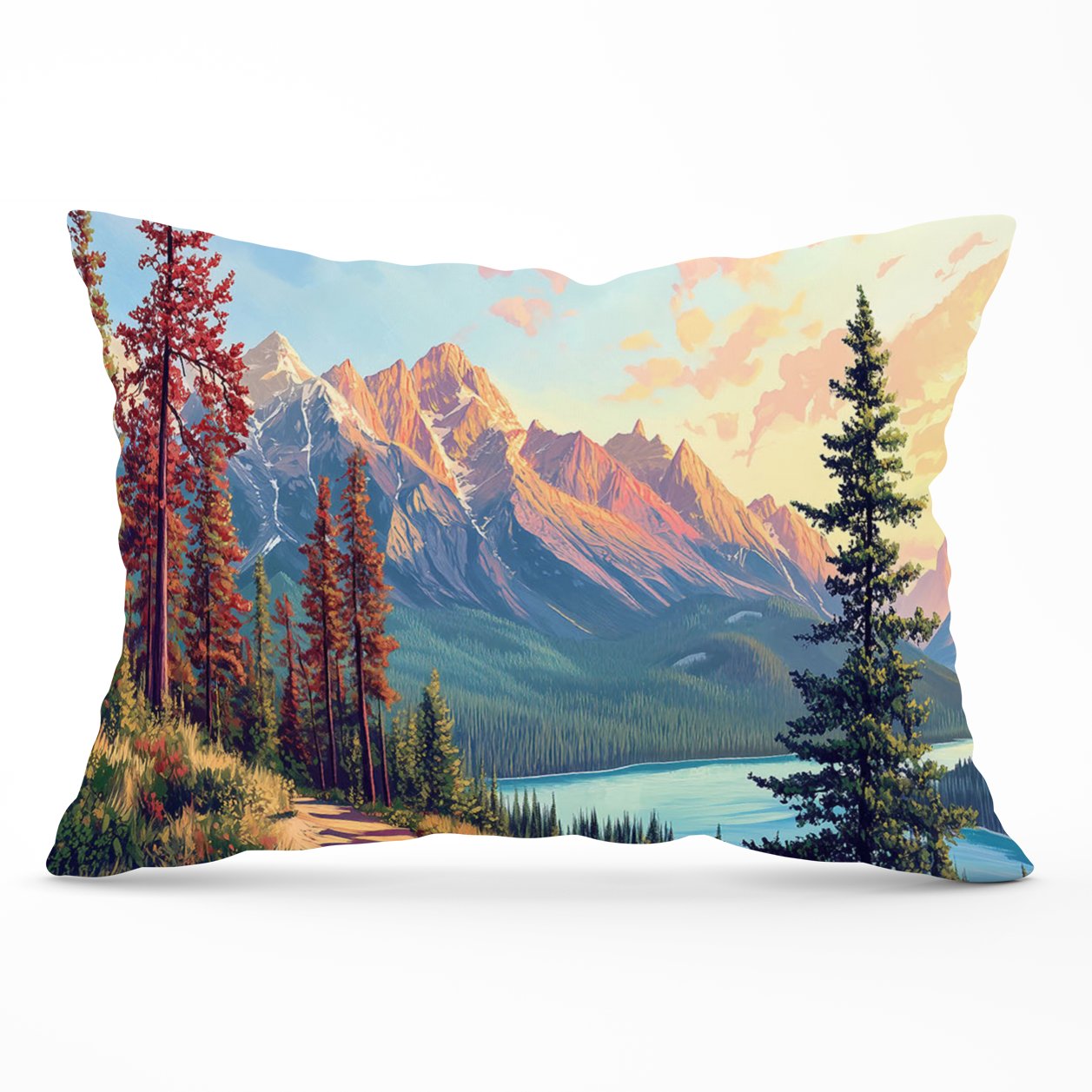 A Walk Through The Mountains Cushions