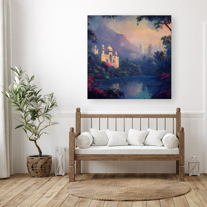 Temple Haze Canvas