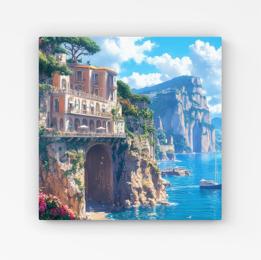 Sorrento By The Sea Canvas