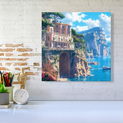 Sorrento By The Sea Canvas