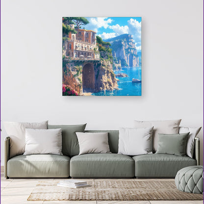 Sorrento By The Sea Canvas