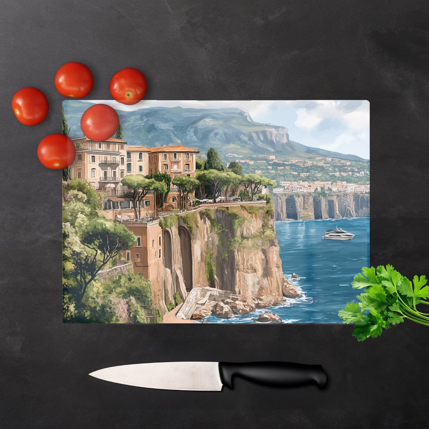 Sorrento Cliffs Chopping Board