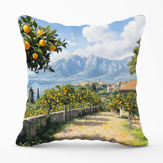 Lemon Trees In Sorrento Cushions