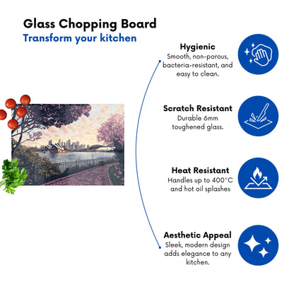 Romantic Walk In Sydney Chopping Board
