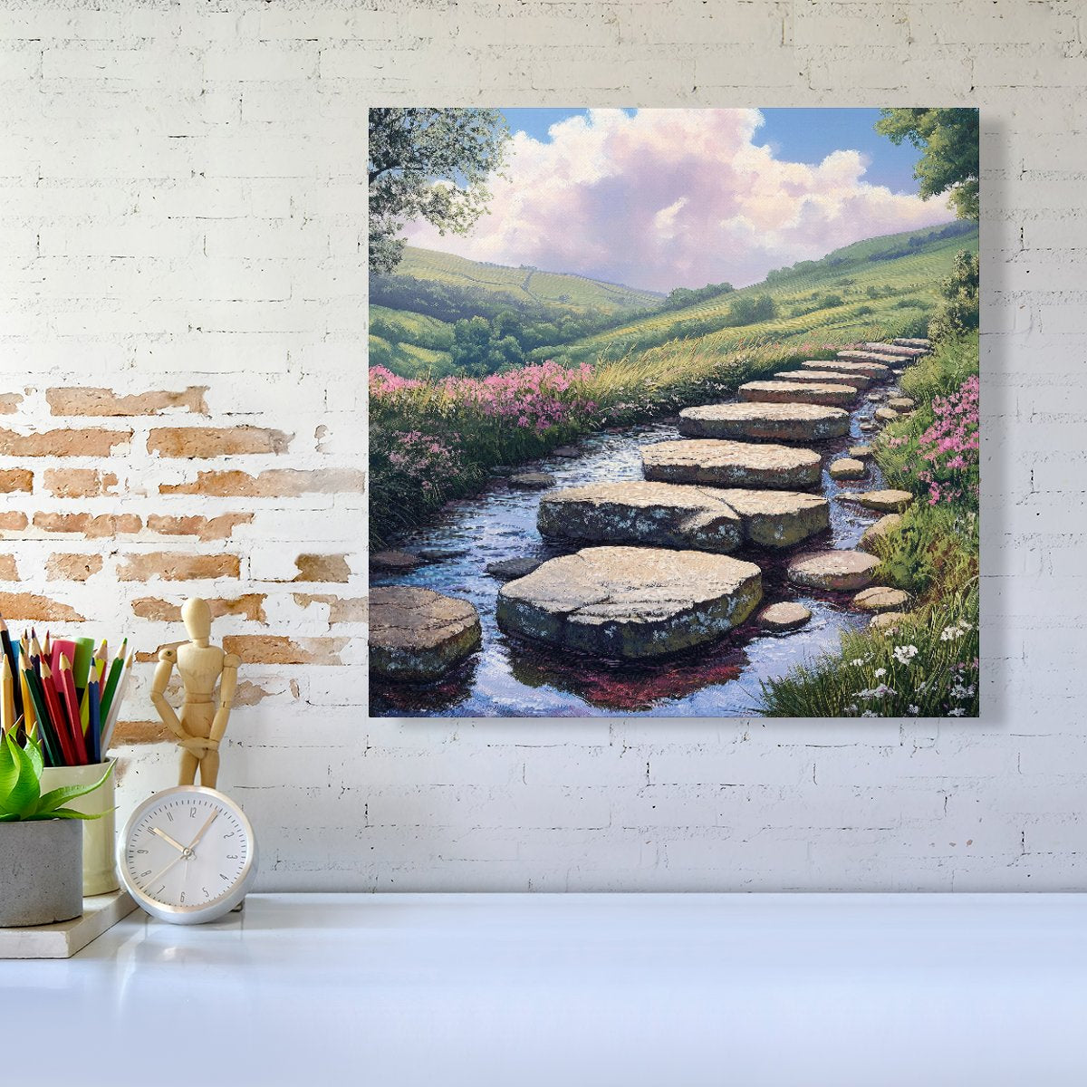 Stepping Stones Canvas