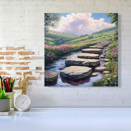 Stepping Stones Canvas