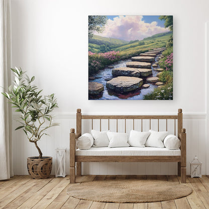 Stepping Stones Canvas