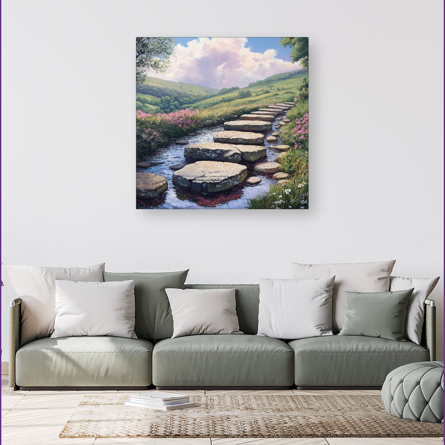 Stepping Stones Canvas