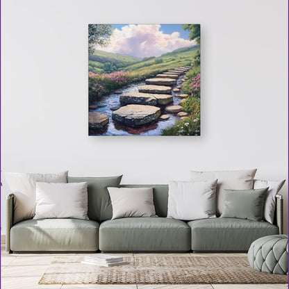 Stepping Stones Canvas