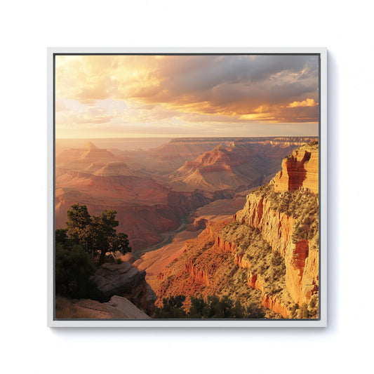 Grand Canyon Views Framed Canvas