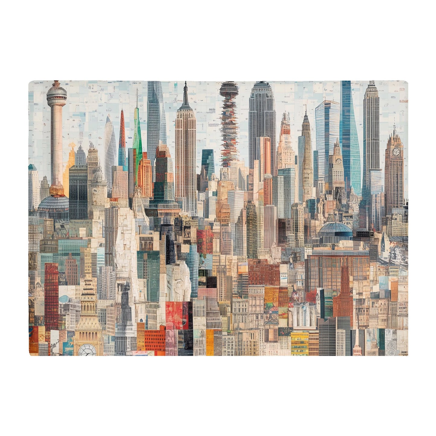 Abstract Icons Chopping Board