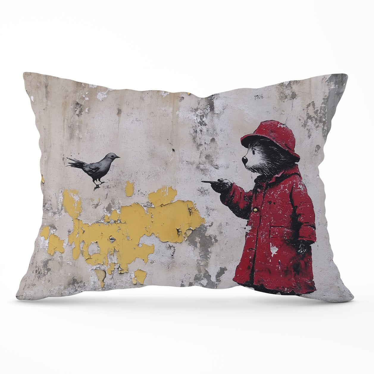 Banksy Inspired Bear Cushions