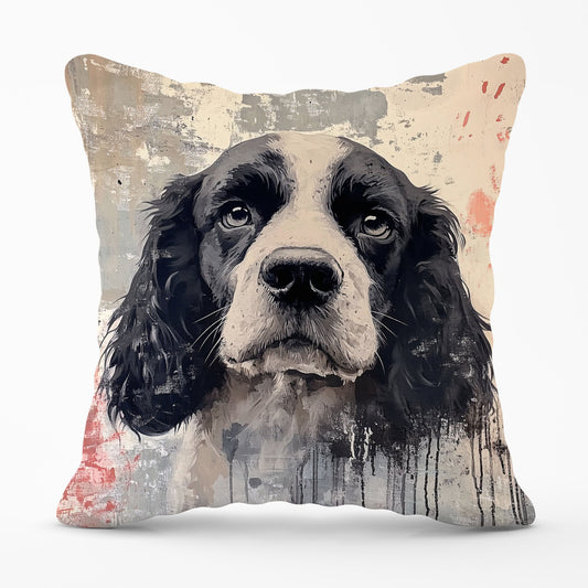 Banksy Inspired Cocker Spaniel Cushions