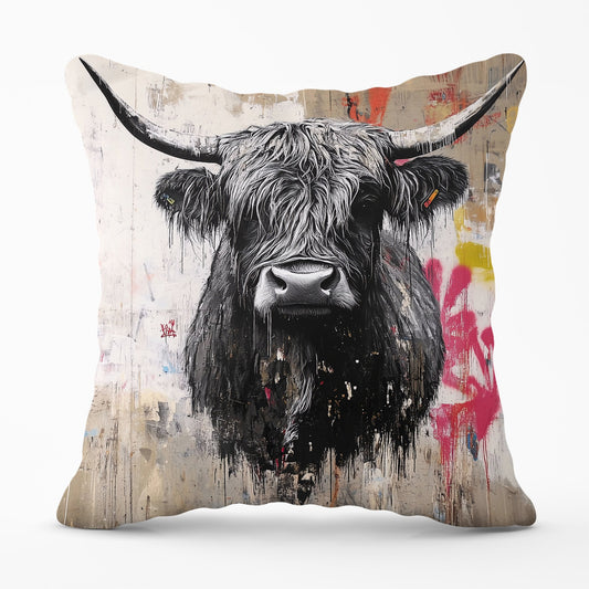 Urban Highland Cow Cushions
