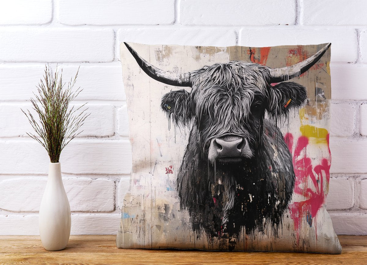 Urban Highland Cow Cushions