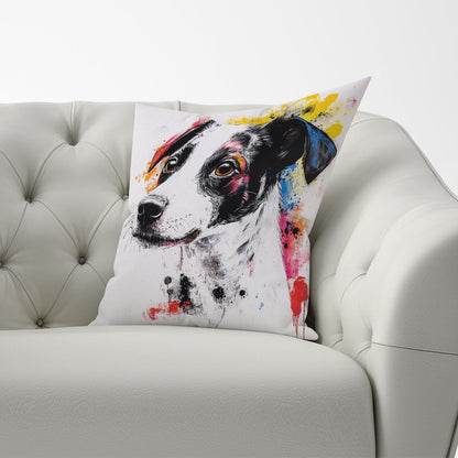 Banksy Inspired Jack Russell Dog Cushions
