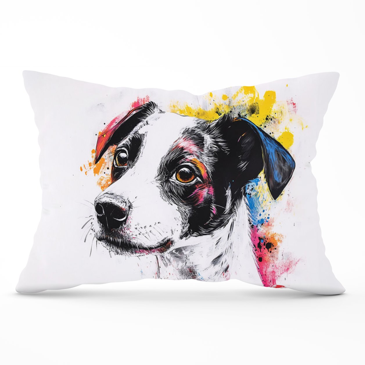 Banksy Inspired Jack Russell Dog Cushions
