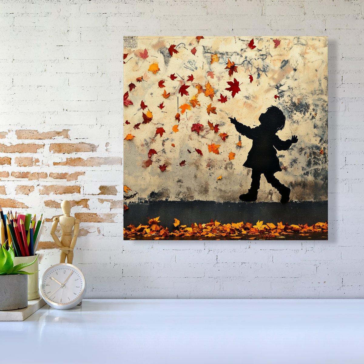Memories Of Autumn Days Canvas