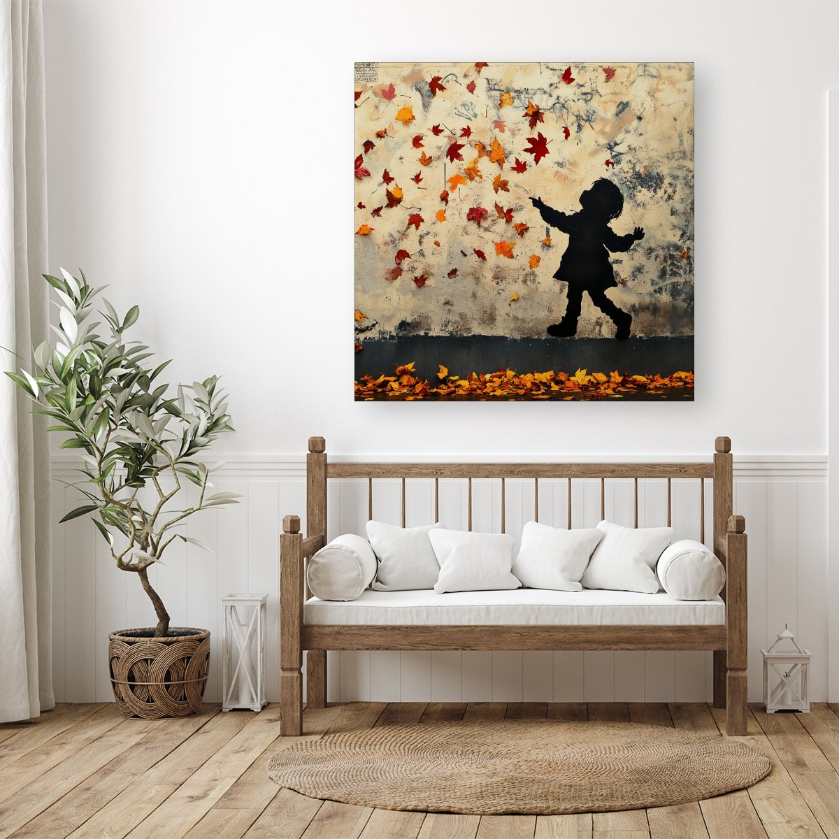 Memories Of Autumn Days Canvas