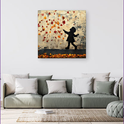 Memories Of Autumn Days Canvas