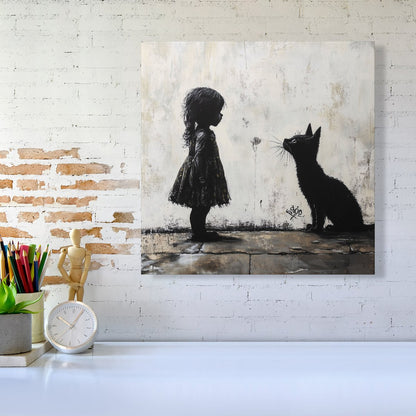 Memories Of Childhood Pets Canvas