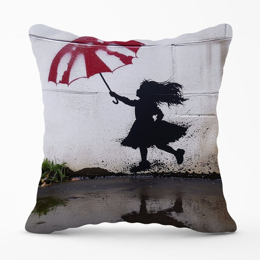 Memories Of Jumping In Puddles Cushions
