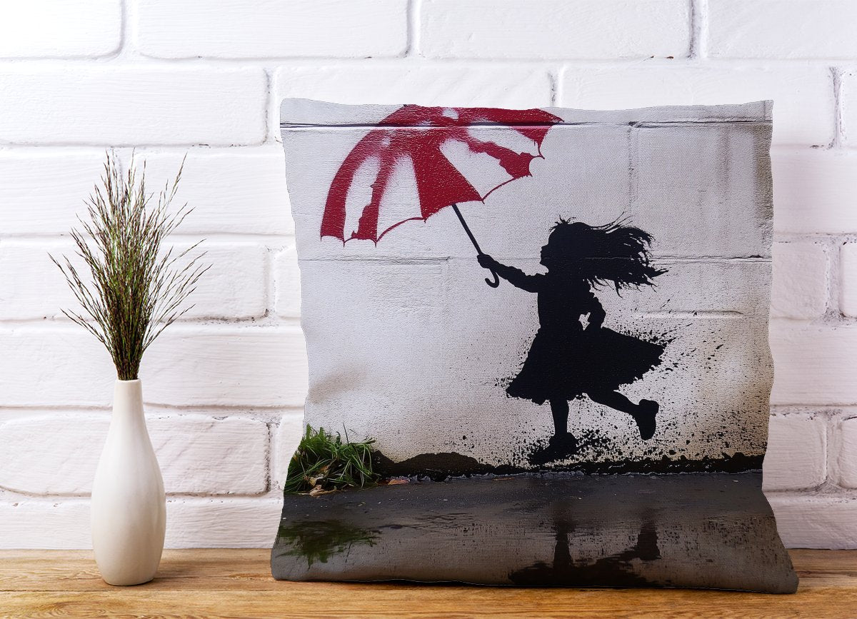Memories Of Jumping In Puddles Cushions