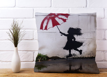 Memories Of Jumping In Puddles Cushions