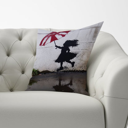 Memories Of Jumping In Puddles Cushions